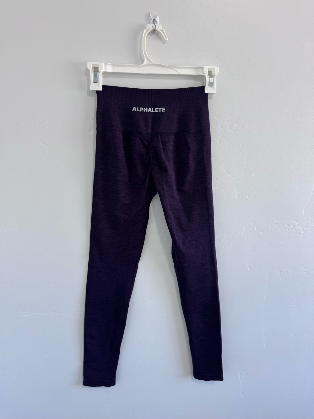 Alphalete Amplify Purple Marl Seamless Leggings XS